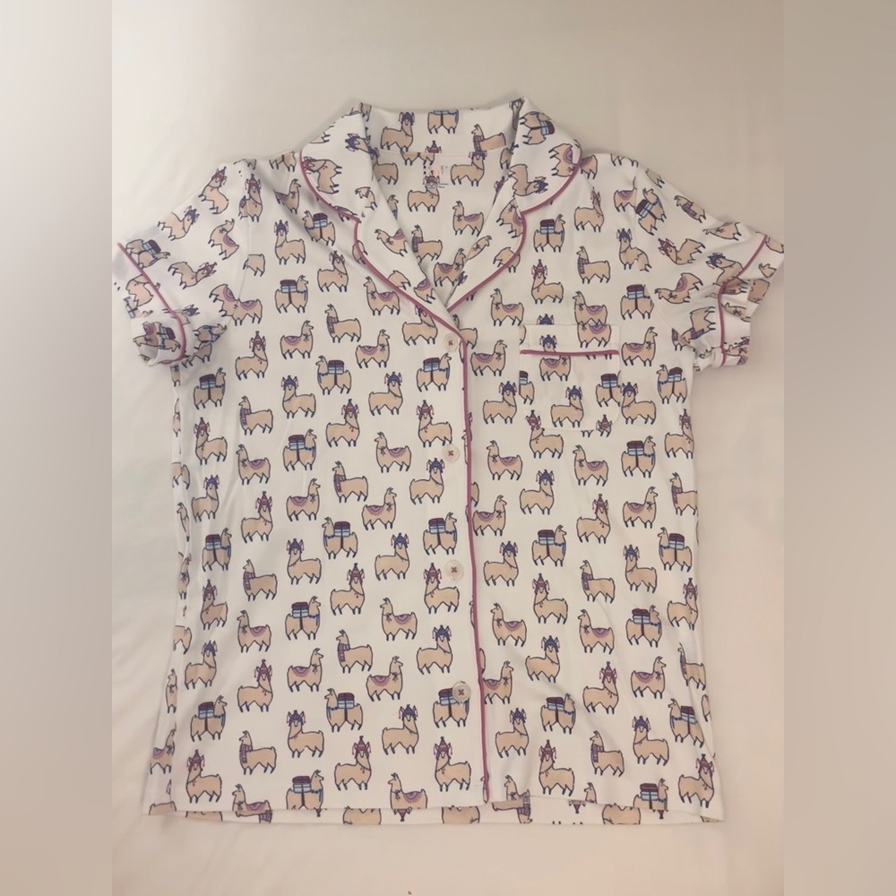 Roller Rabbit Alpaca Print Short Pajama set - Picture 4 of 8